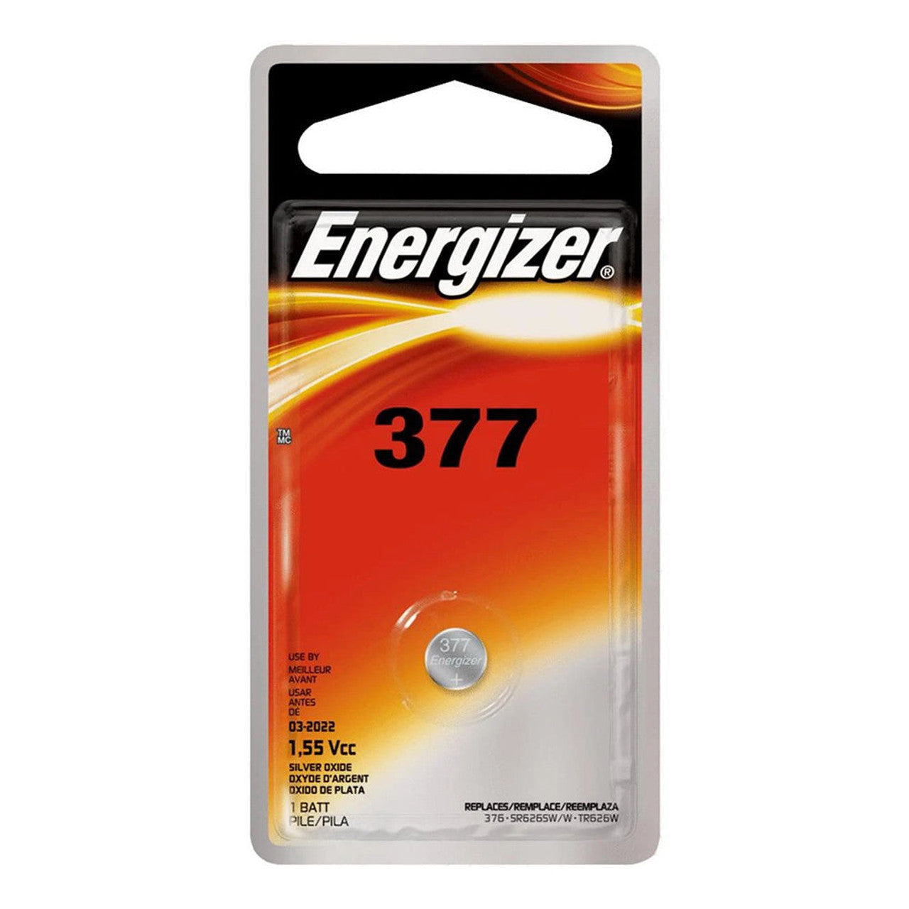 Energizer 377 Silver Oxide Button Cell Battery