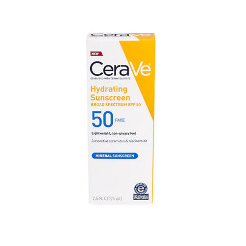 Cerave Hydrating Sunscreen Spf 50
