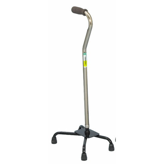 Essential Medical Supply Endurance Large Base Quad Cane In Silver