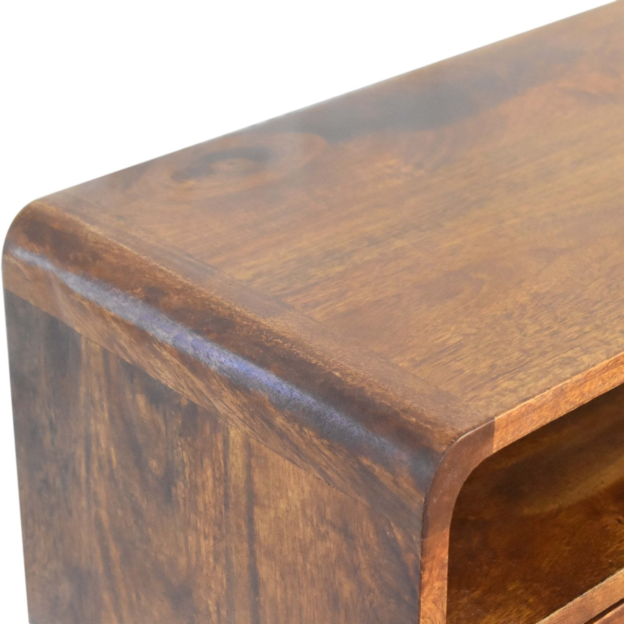 Solid Wood Mini Console Table