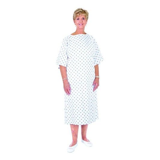OTC Shoppe Essential Medical Supply Patient Gown, One Size Fits All