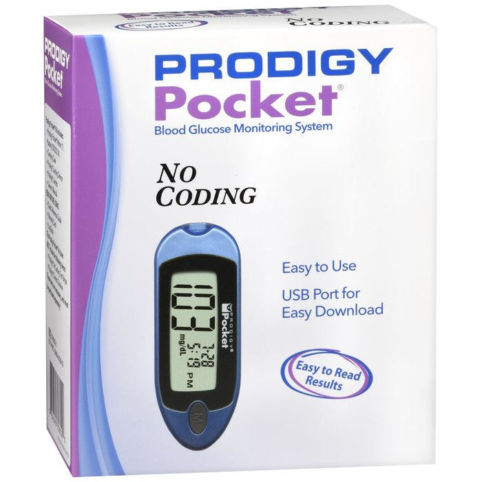 Prodigy Pocket Kit Blue Meter
