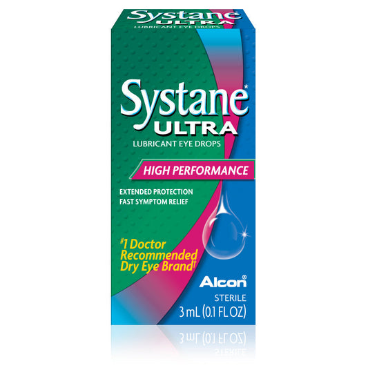 Systane Ultra Eye Drops, Lubricant, High Performance