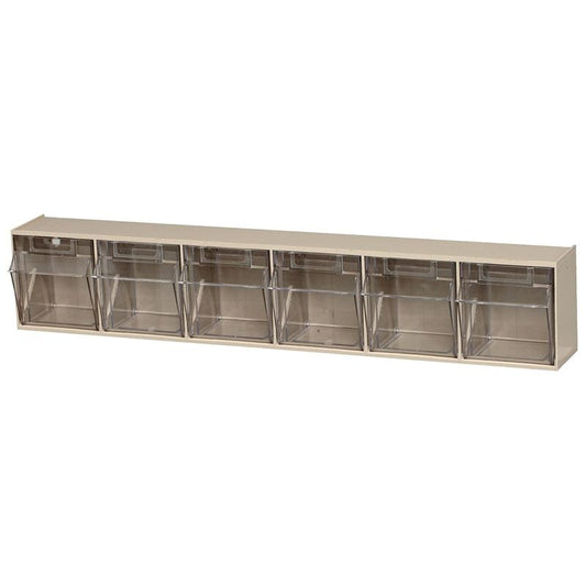 Quantum Storage Systems Tip-Out Bin, Ivory, Unfinished,4 1-2 In QTB306IV