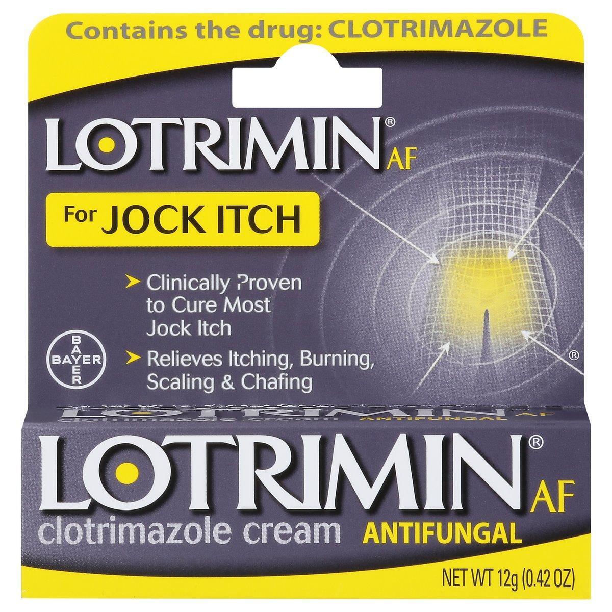 Lotrimin Af Jock Itch Antifungal Treatment Cream