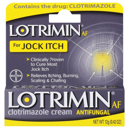 Lotrimin Af Jock Itch Antifungal Treatment Cream