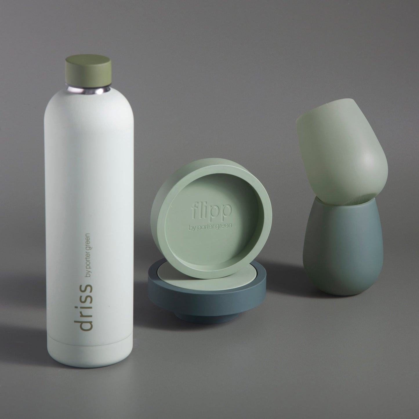 Sage + Olive | Fegg | Silicone Unbreakable Glasses