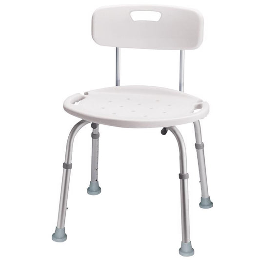 Carex Adjustable Bath & Shower Seat With Back