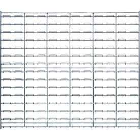 Quantum Storage Systems WLP-3036C Chrome Wire Louvered Panels - 36 X 30 In