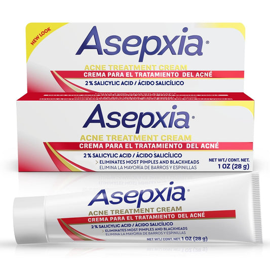 Asepxia Acne Spot Treatment Cream For Pimples And Blackheads With 10% Benzoyl