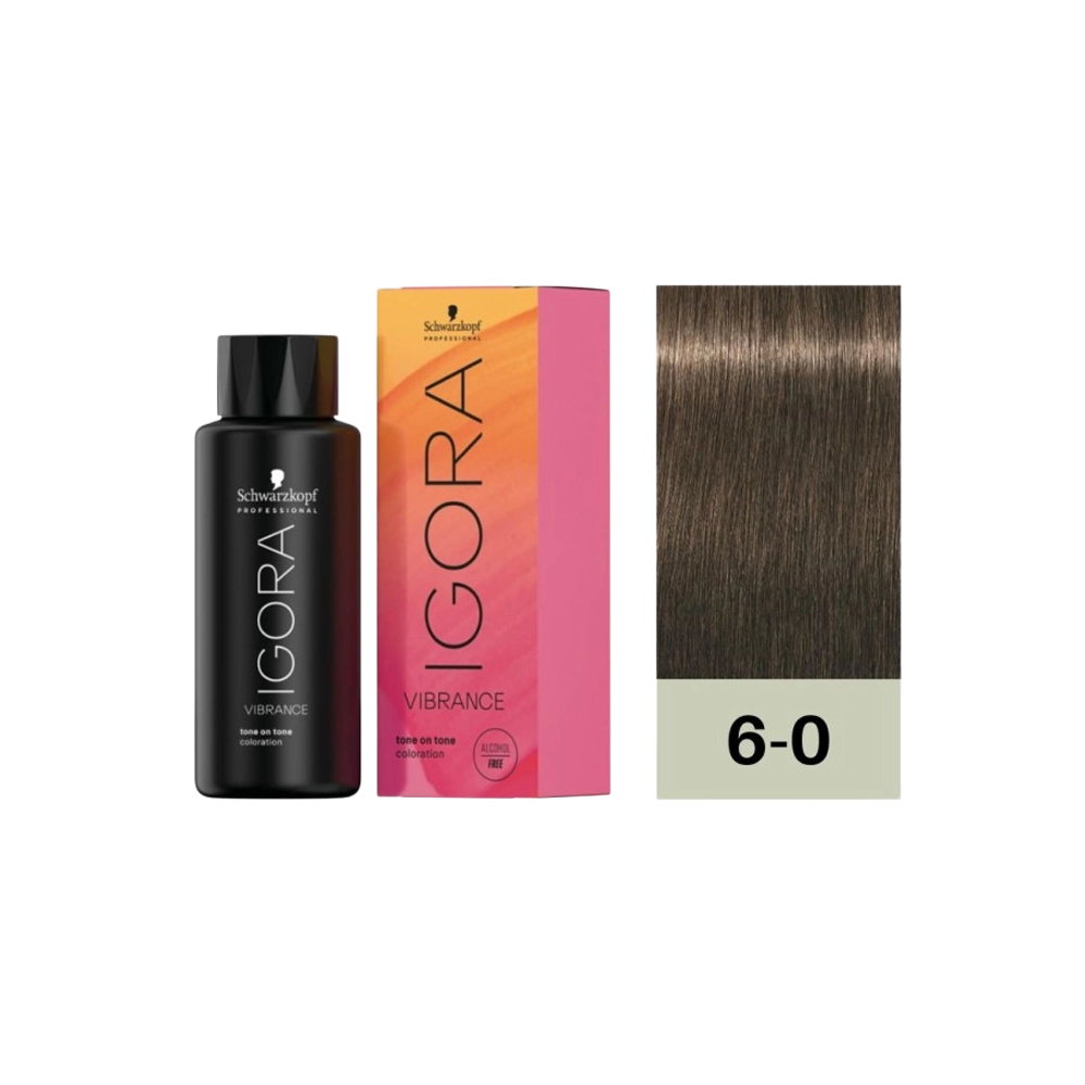 Schwarzkopf IGORA VIBRANCE 6-0 Dark Blonde Natural 2.02oz