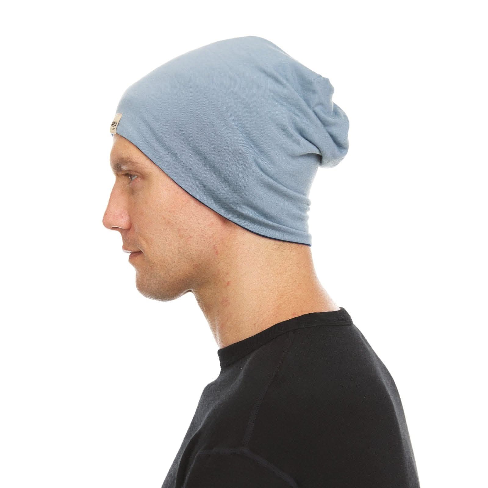 Microweight Reversible Wool Beanie - Woolverino - Osadia Concept Store
