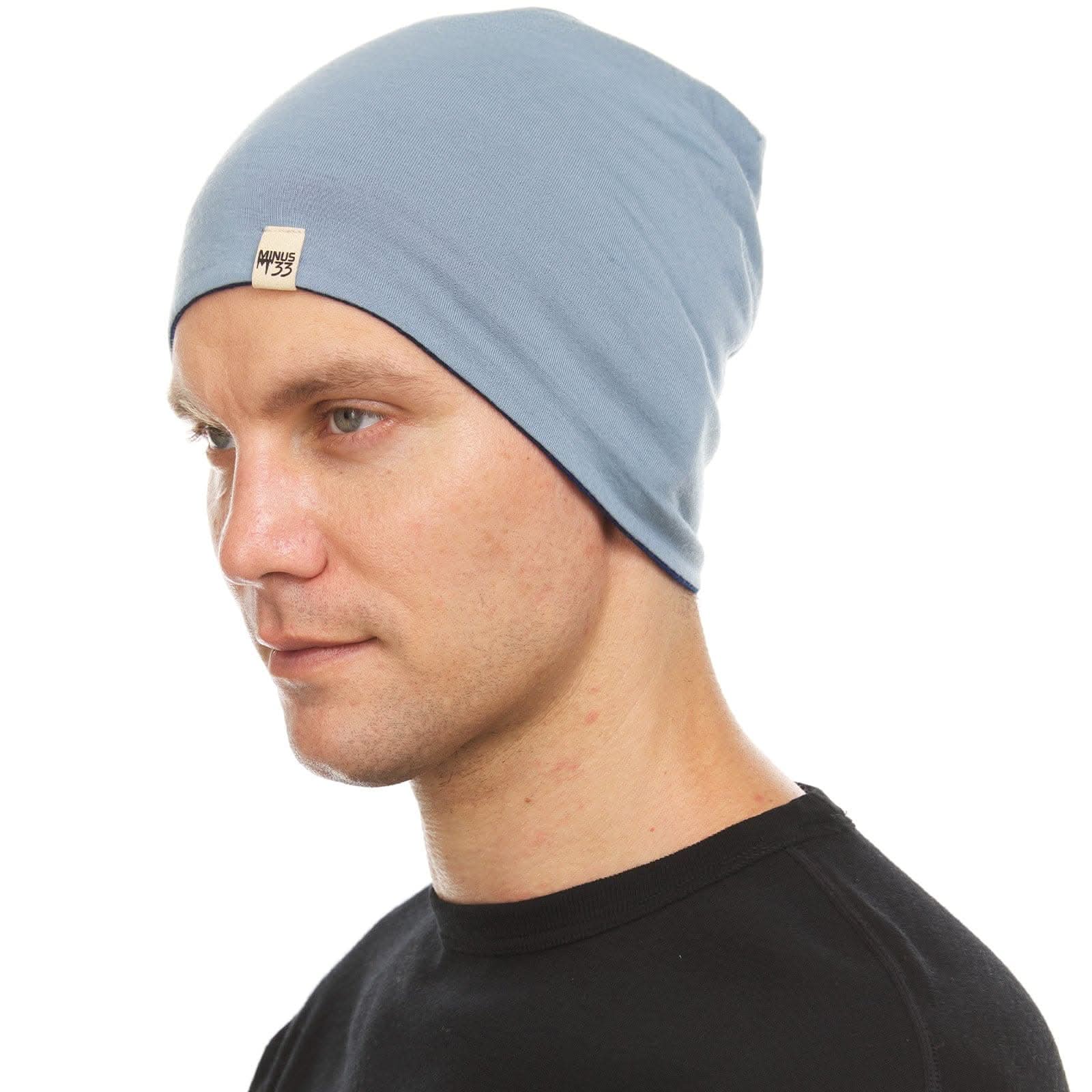 Microweight Reversible Wool Beanie - Woolverino - Osadia Concept Store