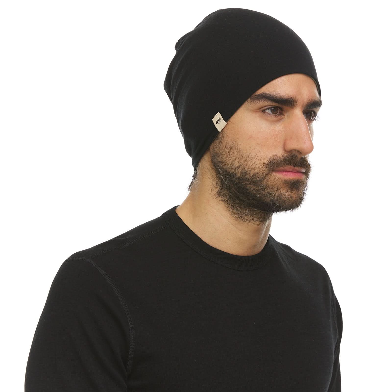 Microweight Reversible Wool Beanie - Woolverino - Osadia Concept Store