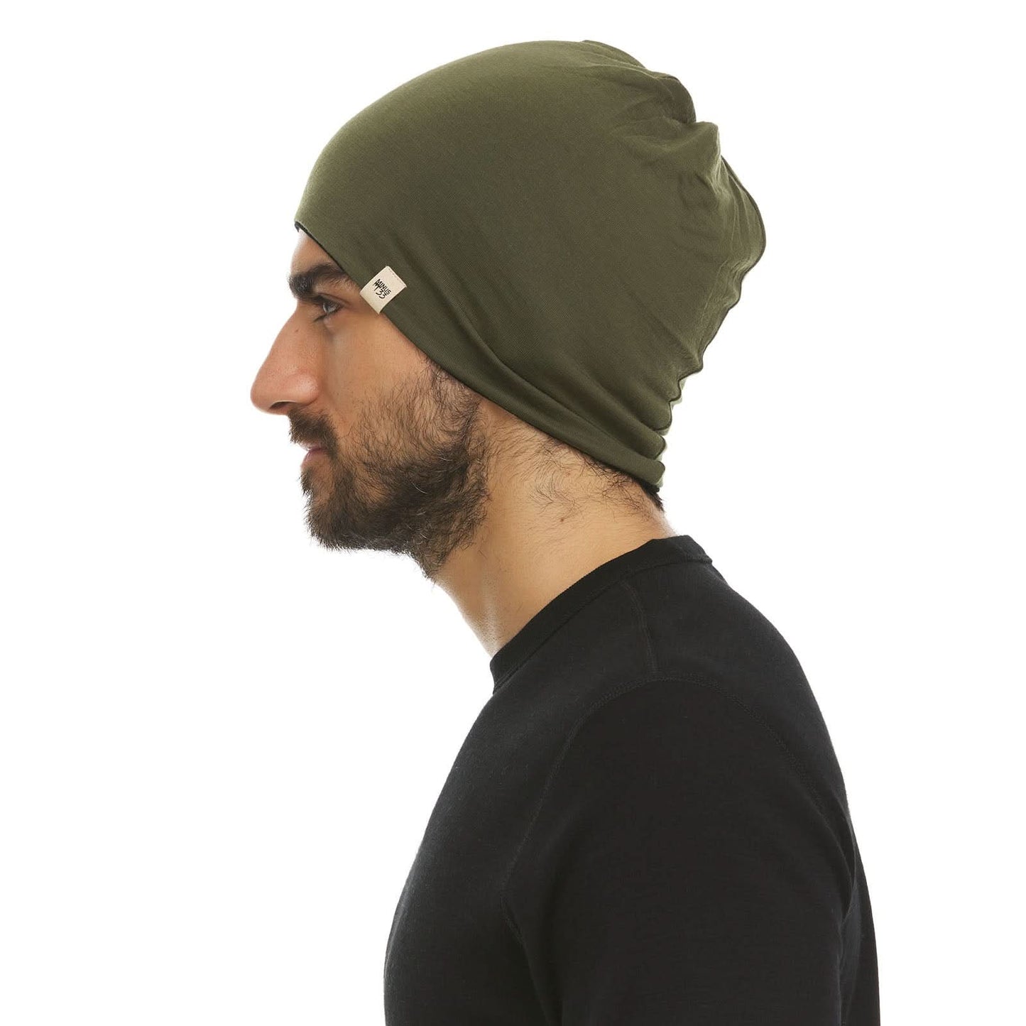 Microweight Reversible Wool Beanie - Woolverino - Osadia Concept Store