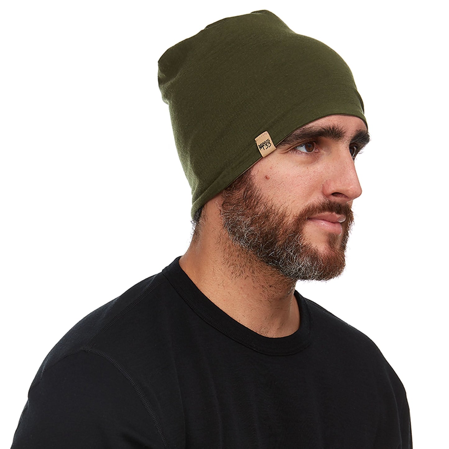Microweight Reversible Wool Beanie - Woolverino - Osadia Concept Store