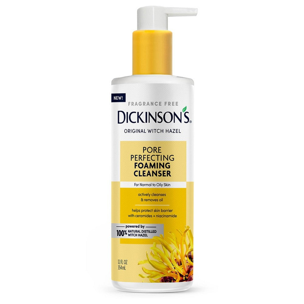 Dickinson's Original Witch Hazel Pore Perfecting Foaming Daily Cleanser - 12fl Oz