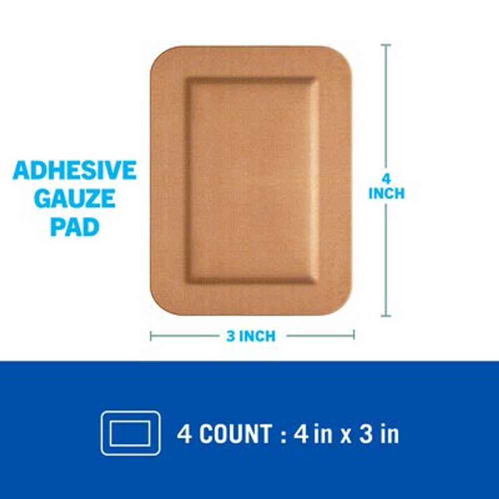 3M Nexcare Duo Adhesive Gauze Pads