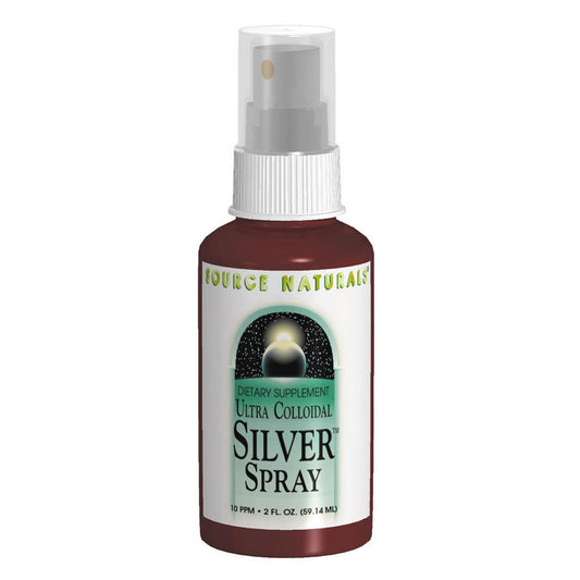 Source Naturals Wellness Colloidal Silver Throat Spray 30 Ppm 1 Fl Oz