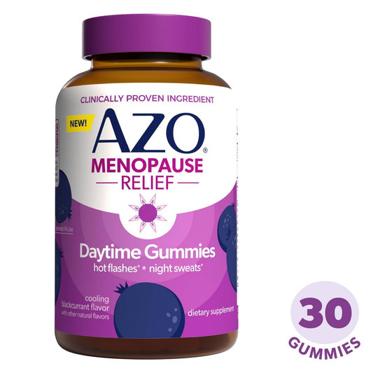 AZO Menopause Relief - Daytime Menopause Vegan Gummies - 30ct