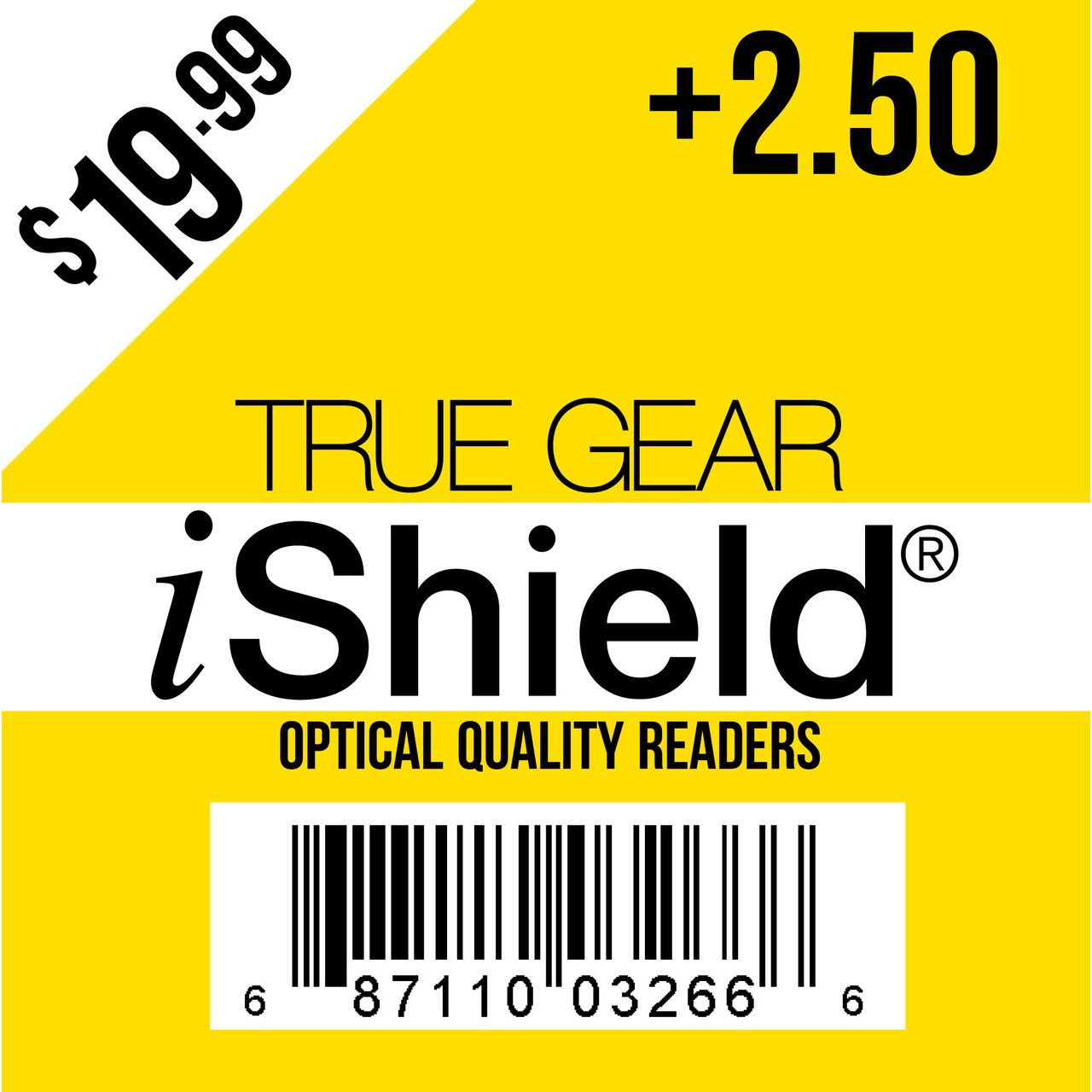 True Gear iShield 19.99 Reader +2.50