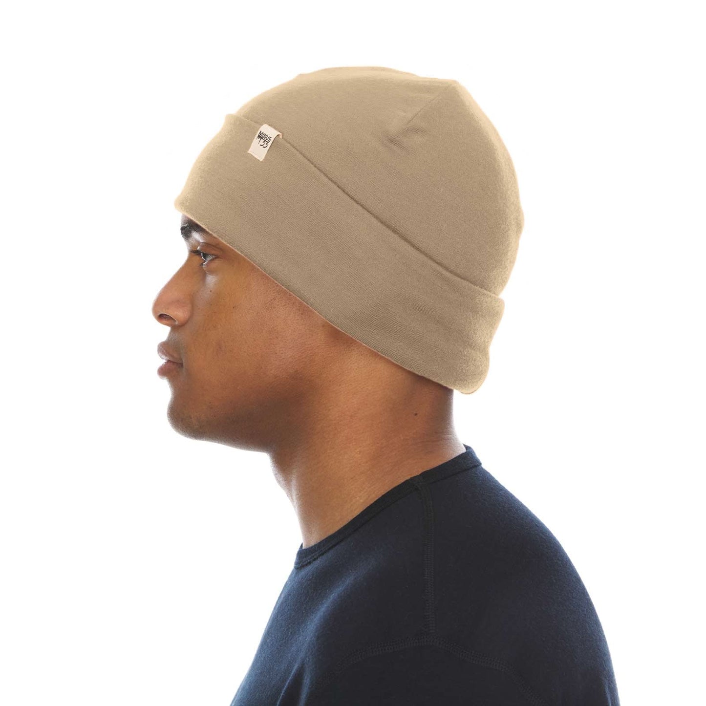 Lightweight Wool Cuff Beanie - 100% Merino Wool - Osadia Concept Store