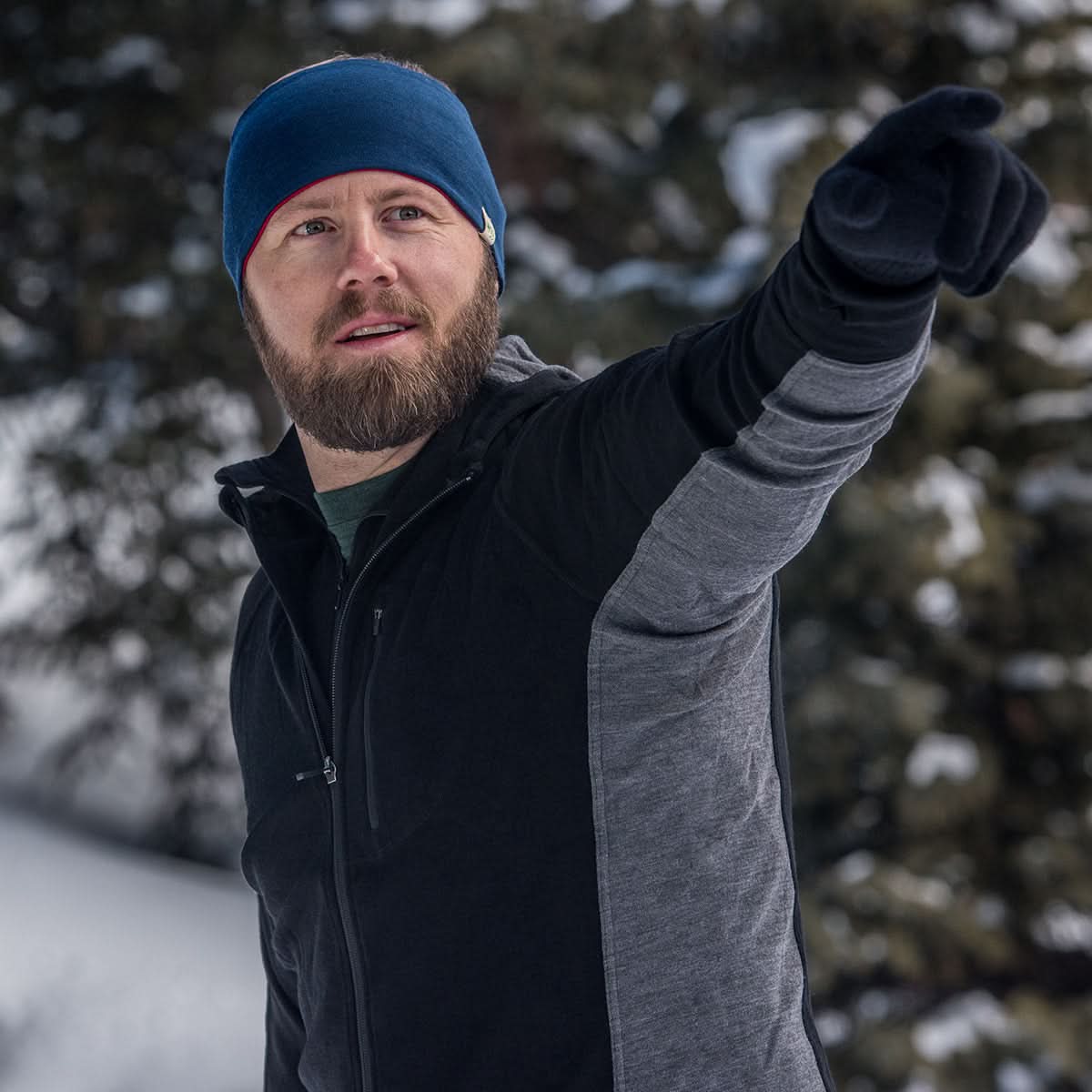 Midweight Reversible Wool Headband  - 100% Merino Wool - Osadia Concept Store