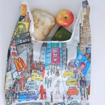 Times Square Reusable Shopping Bag