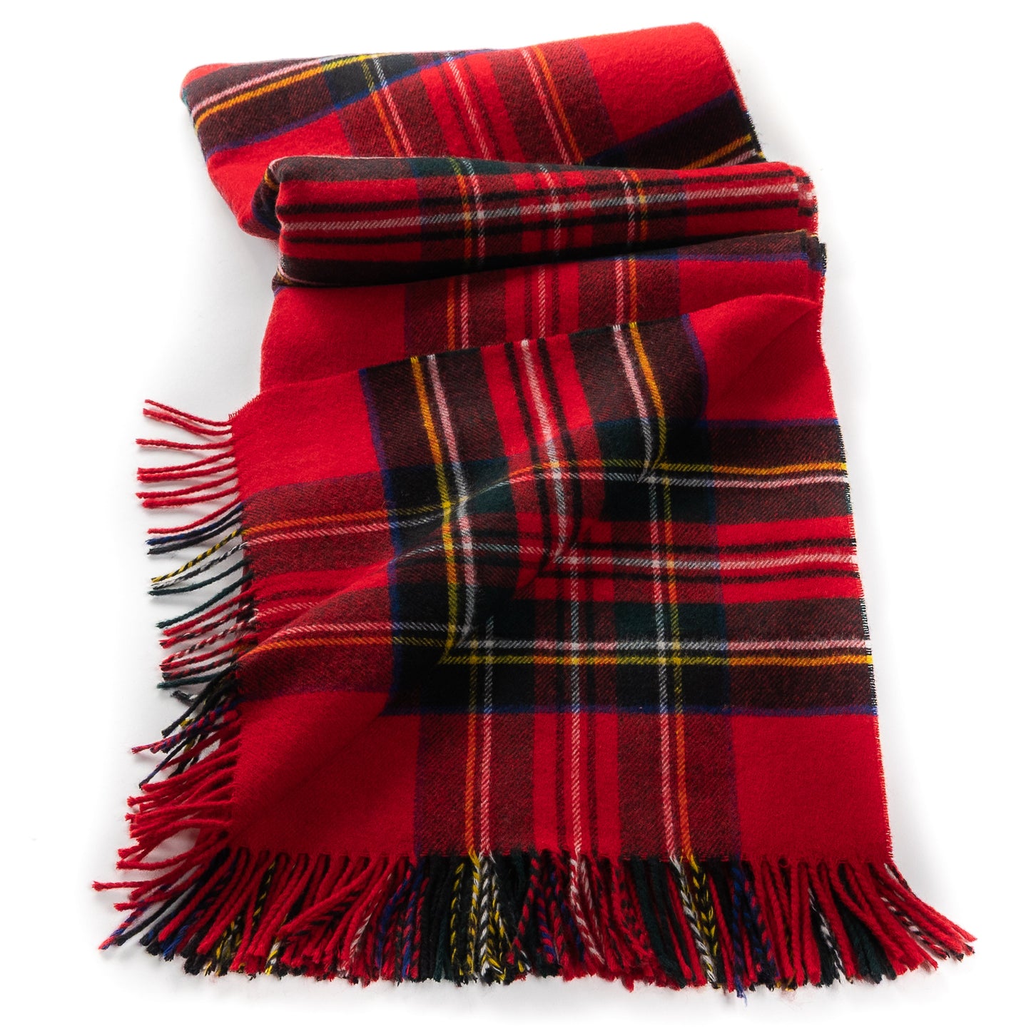 Prince of Scots  Merino Wool Throw ~ Royal Stewart  ~