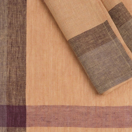 HINTERLAND Handwoven Linen Napkins – Set of 2. Flax Linen - Fair Trade - Artisan Made