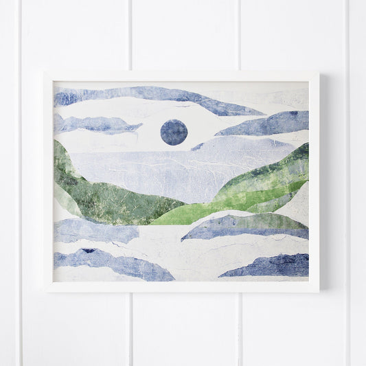 Serenity Landscape Small Framed Print