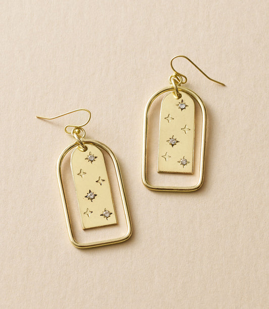 Sitara Starry Archway Earrings - Osadia Concept Store