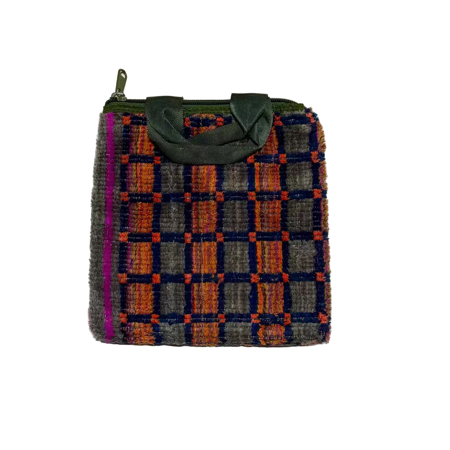 TRUCK SEAT FABRIC SMALL TOTE