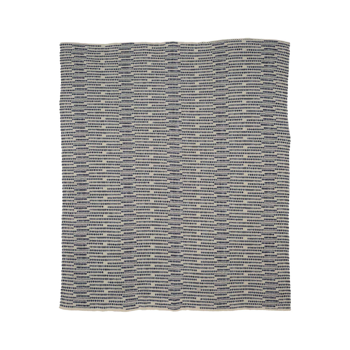 Sand Stone - Cotton Sustainable Knit Striped Throw Blanket