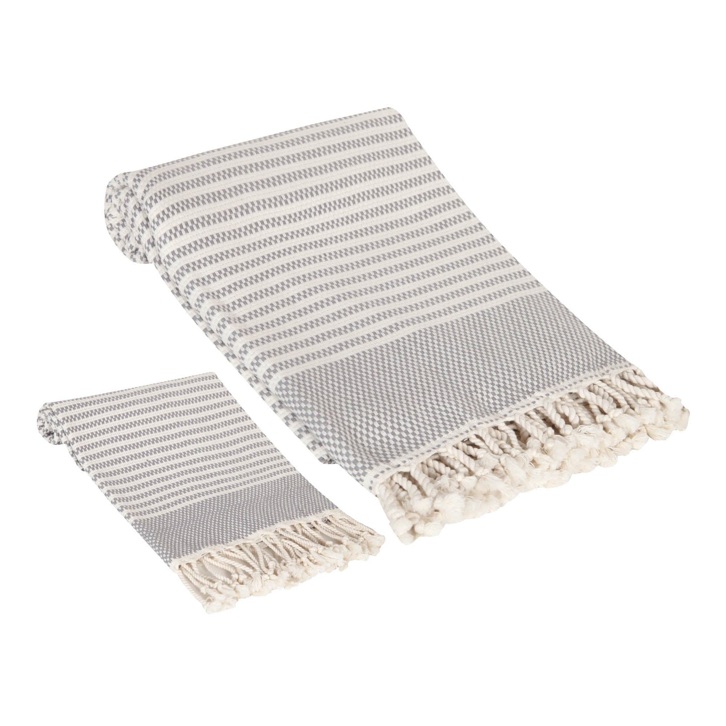 Zipper Turkish Towel Set