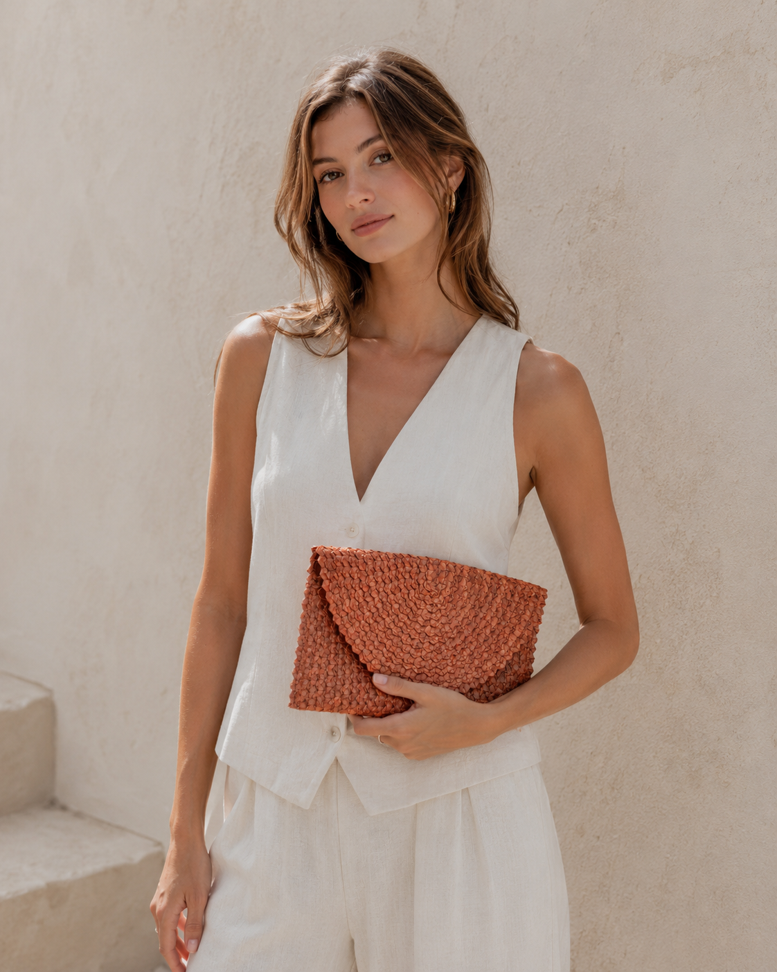 Rattan Clutch