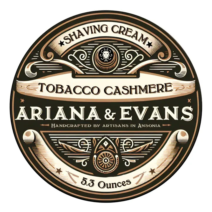 Ariana & Evans Tabacco Cashmere Shaving Collection