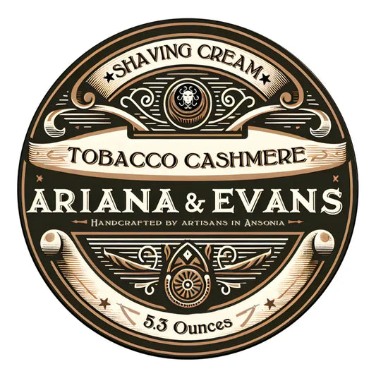 Ariana & Evans Tabacco Cashmere Shaving Collection