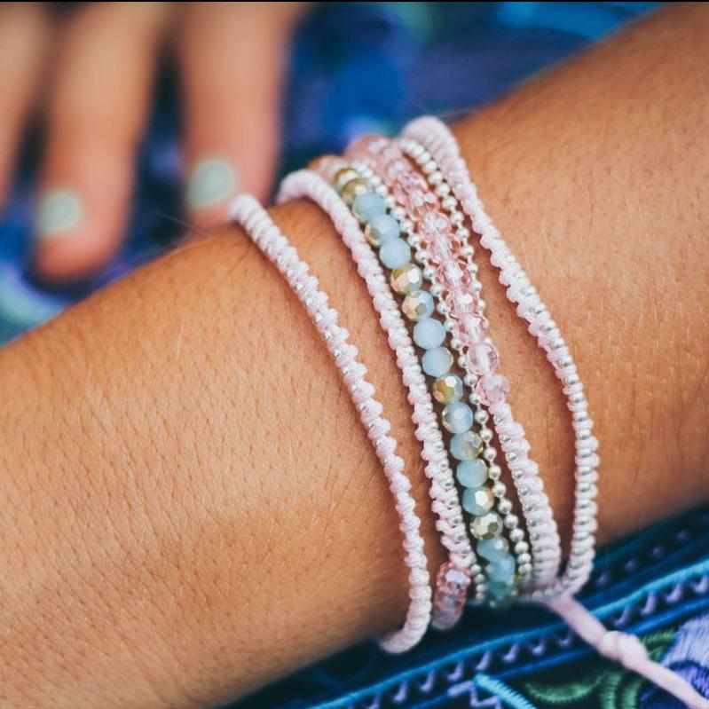 Anita Bead and Chain Wrap Bracelet | Necklace Assorted - Thailand