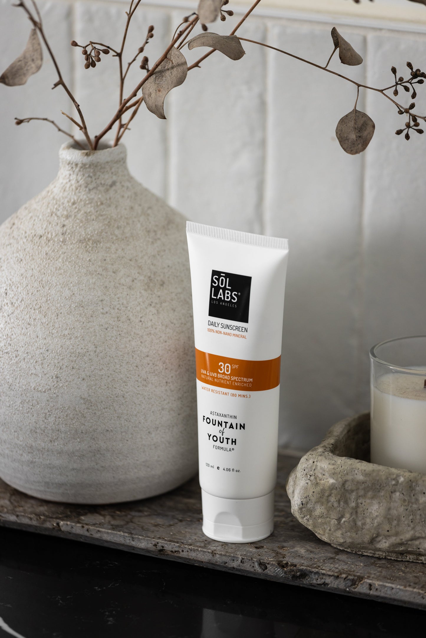 SOL LABS® Natural Mineral SPF 30 Daily Sunscreen Lotion - Broad Spectrum UVA/UVB Protection & Hydrating Formula - Osadia Concept Store