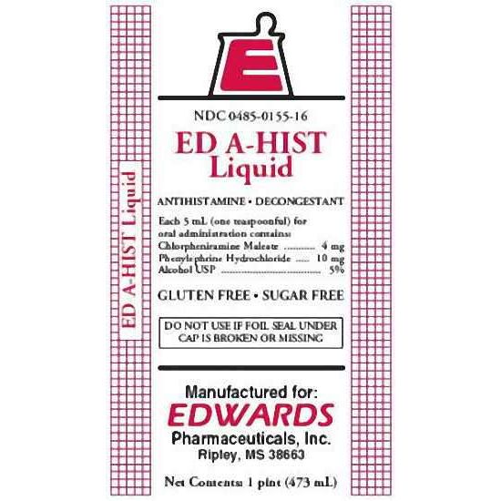 Ed A-hist Dm Ed-A-Hist Liquid Banana Flavor - 16 Oz