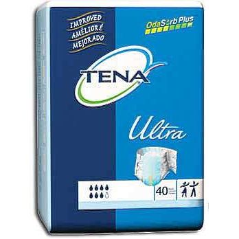 Tena Ultra Brief For Men & Women - Medium White 34" To 47" (case 80)