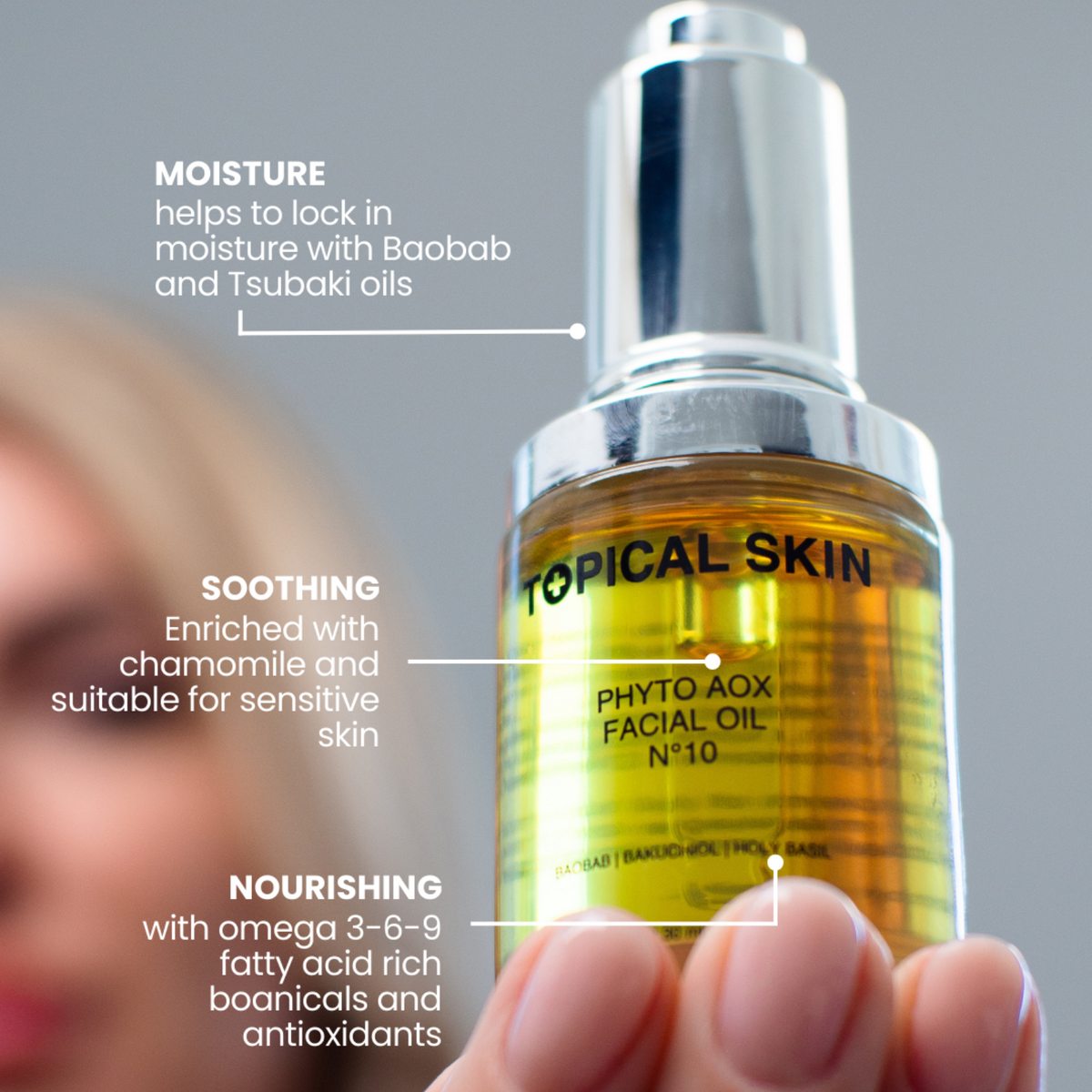 Phyto AOX Facial Oil N°10   with Exposome Defense Technology