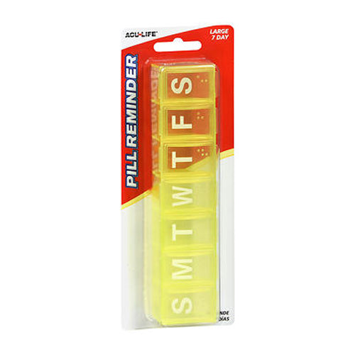 Aculife Pill Reminder Large 7 Day