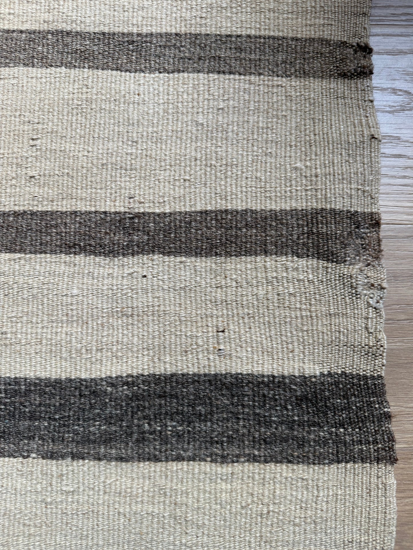 No. 411 Vintage Goat Hair Kilim 32” x 48”