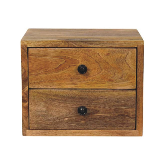 Solid Wood Solis Wall-Mounted Nightstand