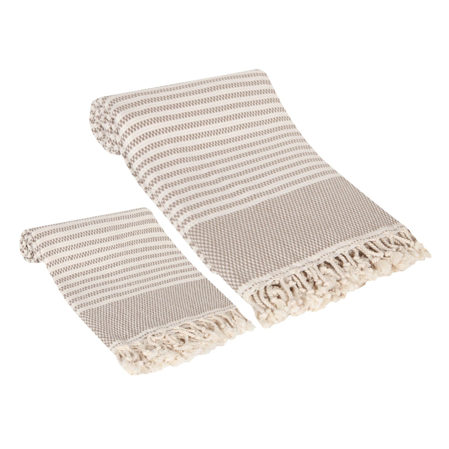 Zipper Turkish Towel Set