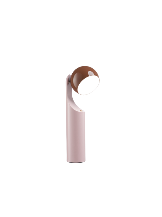 Mono Portable Reading Lamp - Nutshell & Cameo Brown