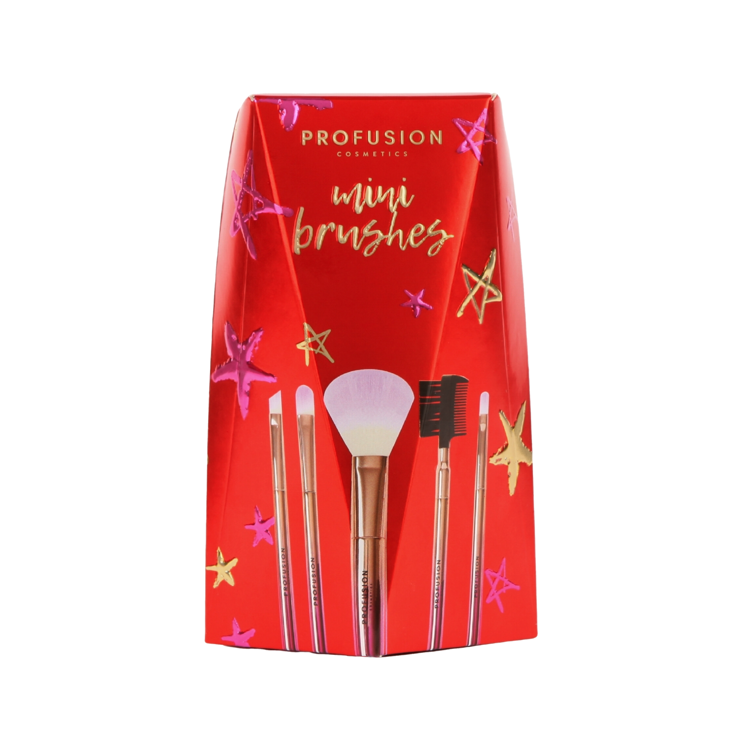 Crimson Mini Brushes – 5-Piece Mini Brush Set - Osadia Concept Store