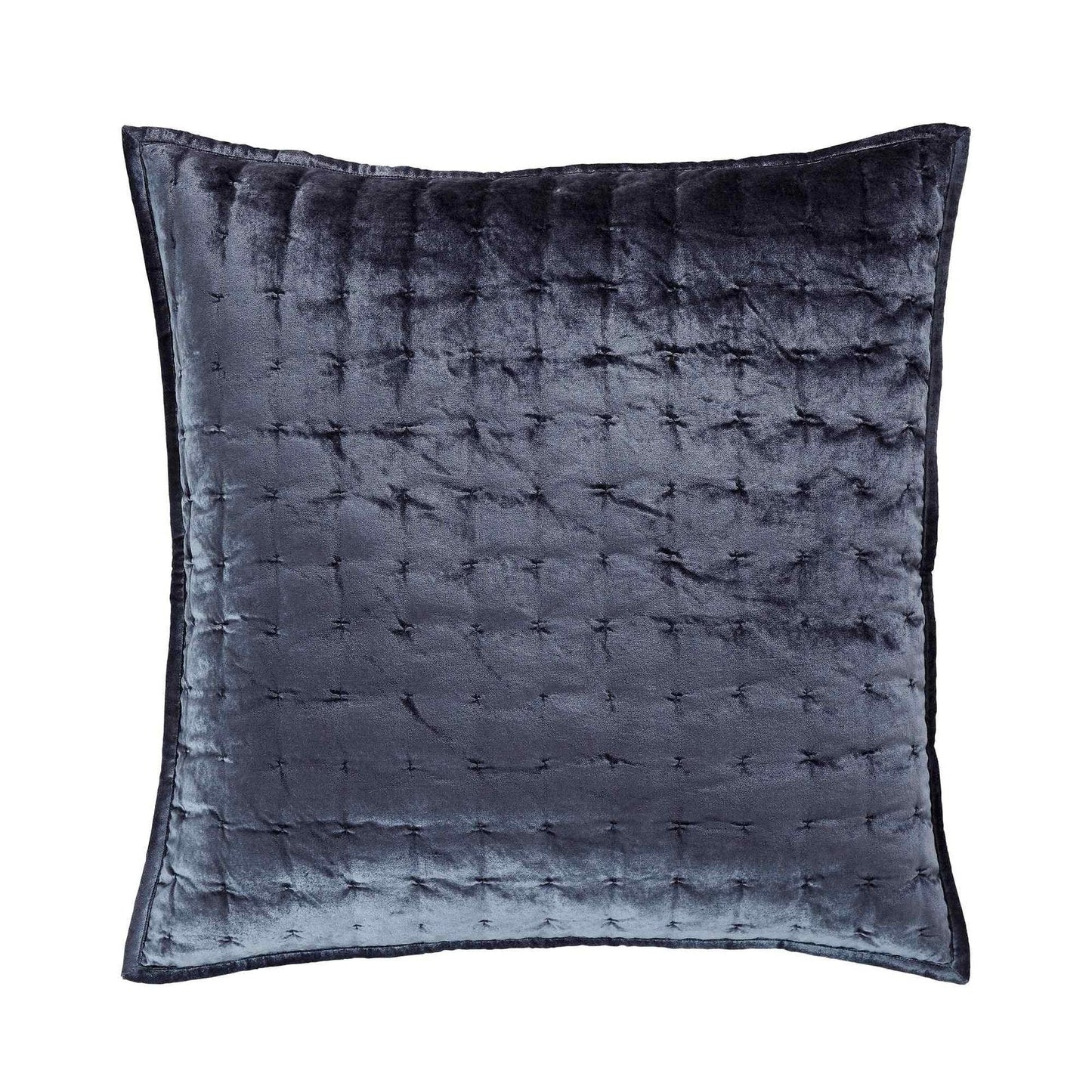 Luna Hand Pinched Velvet Quilt Sham